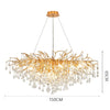 ZHI Modern Luxury Art Design LED Crystal Chandelier Lamp for Home or Office Lighting & Decorations - Divine Inspiration Styles