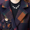 ERNESTINA Design Women's Fine Fashion Elegant Luxury Style Wool Coat Jacket - Divine Inspiration Styles