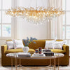 ZHI Modern Luxury Art Design LED Crystal Chandelier Lamp for Home or Office Lighting & Decorations - Divine Inspiration Styles