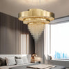JMXI Modern Luxury Art Design LED Crystal Chandelier Lamp for Home or Office Lighting & Decorations - Divine Inspiration Styles