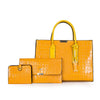 LANY-PROFESSIONAL Women's Elegant Fine Fashion Luxury Style Polished Designer Leather Handbag