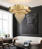 JMXI Modern Luxury Art Design LED Crystal Chandelier Lamp for Home or Office Lighting & Decorations - Divine Inspiration Styles
