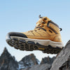 GOLDEN CARMEL Men's Sports Fashion Premium Quality Genuine Leather Outdoors Sports Sneaker Boot Shoes - Divine Inspiration Styles