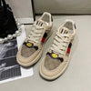 HARLEY Women's Fashion Luxury Sporty Canvas Double Stripes Sneaker Shoes - Divine Inspiration Styles