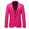 CGSUITS Men's Fashion Luxury Style Solid Color Design Premium Quality Yellow Blazer Suit Jacket - Divine Inspiration Styles