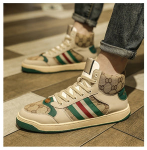 COCO Design Men's & Women's Fashion Luxury Style Sporty Canvas Ankle Boot Shoes - Divine Inspiration Styles