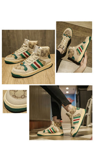 COCO Design Men's & Women's Fashion Luxury Style Sporty Canvas Ankle Boot Shoes - Divine Inspiration Styles