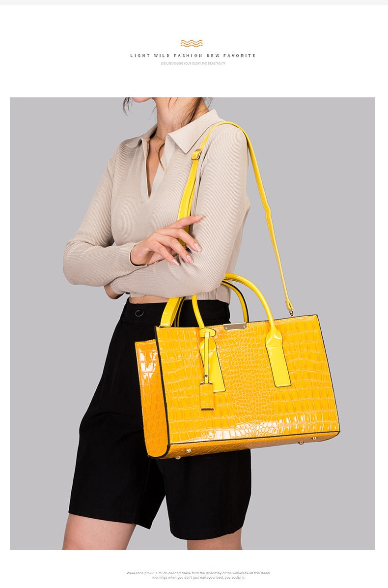 LANY-PROFESSIONAL Women's Elegant Fine Fashion Handbag