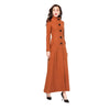 SARA Design Women's Fine Fashion Elegant Luxury Style Long Wool Coat Jacket - Divine Inspiration Styles