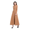 SARA Design Women's Fine Fashion Elegant Luxury Style Long Wool Coat Jacket - Divine Inspiration Styles