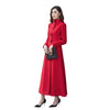 SARA Design Women's Fine Fashion Elegant Luxury Style Long Wool Coat Jacket - Divine Inspiration Styles