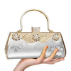 SEKU Design Women's Fashion Elegant Gold Tone Metallic Clutch Handbag - Divine Inspiration Styles