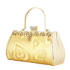 SEKU Design Women's Fashion Elegant Gold Tone Metallic Clutch Handbag - Divine Inspiration Styles