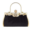 SEKU Design Women's Fashion Elegant Gold Tone Metallic Clutch Handbag - Divine Inspiration Styles