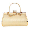 SEKU Design Women's Fashion Elegant Gold Tone Metallic Clutch Handbag - Divine Inspiration Styles