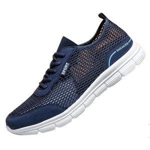 SHANTA Men's Mesh Fabric Casual Sneaker Shoes - Divine Inspiration Styles