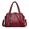 SMZA Design Women's Fashion Elegant Luxury Style 100% Genuine Leather Shoulder Handbag - Divine Inspiration Styles