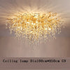 ZHI Modern Luxury Art Design LED Crystal Chandelier Lamp for Home or Office Lighting & Decorations - Divine Inspiration Styles