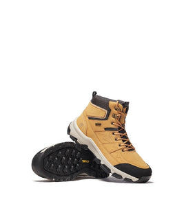 GOLDEN CARMEL Men's Sports Fashion Premium Quality Genuine Leather Outdoors Sports Sneaker Boot Shoes - Divine Inspiration Styles