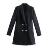 JIAN Design Collection Women's Elegant Stylish Fashion Office Solid Color Blazer Jacket - Divine Inspiration Styles