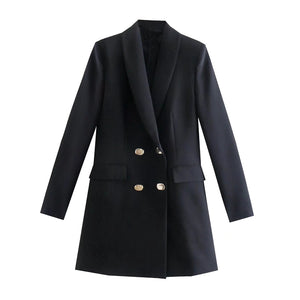 JIAN Design Collection Women's Elegant Stylish Fashion Office Solid Color Blazer Jacket - Divine Inspiration Styles