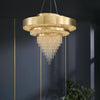 JMXI Modern Luxury Art Design LED Crystal Chandelier Lamp for Home or Office Lighting & Decorations - Divine Inspiration Styles