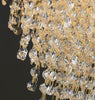 JMXI Modern Luxury Art Design LED Crystal Chandelier Lamp for Home or Office Lighting & Decorations - Divine Inspiration Styles