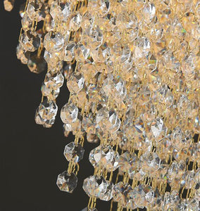 JMXI Modern Luxury Art Design LED Crystal Chandelier Lamp for Home or Office Lighting & Decorations - Divine Inspiration Styles