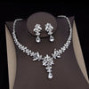 CM Women's Fashion Elegant Royal Queen Bridal Tiara Crown Earrings Necklace Jewelry Sets - Divine Inspiration Styles
