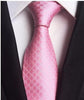 GUSLESON Men's Fashion 100% Premium Quality Jacquard Woven Silk Ties - Divine Inspiration Styles