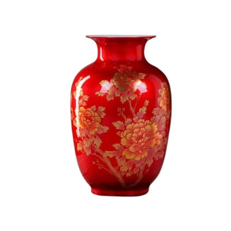 TENDER Art Design Collection Creative Red Apple Luxury Style Vase for Decorations - Divine Inspiration Styles