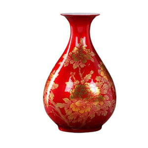 TENDER Art Design Collection Creative Red Apple Luxury Style Vase for Decorations - Divine Inspiration Styles