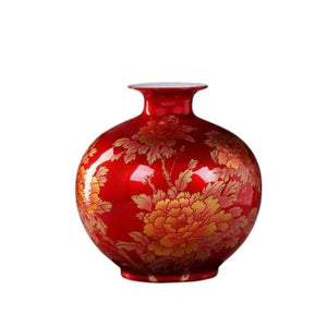 TENDER Art Design Collection Creative Red Apple Luxury Style Vase for Decorations - Divine Inspiration Styles