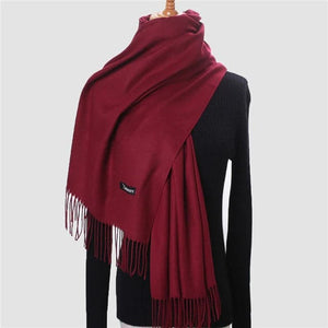 TAYLOR Design Collection Women's Winter Fashion Pure 100% Cashmere Scarf - Divine Inspiration Styles