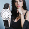 TPW Women's Fashion Elegant Style Premium Quality Simple Design Genuine Leather Watch - Divine Inspiration Styles