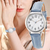 TPW Women's Fashion Elegant Style Premium Quality Simple Design Genuine Leather Watch - Divine Inspiration Styles