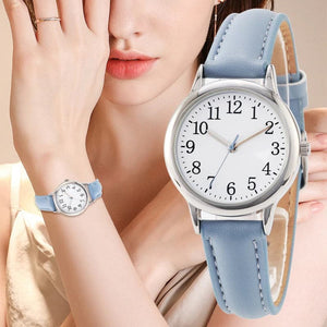 TPW Women's Fashion Elegant Style Premium Quality Simple Design Genuine Leather Watch - Divine Inspiration Styles