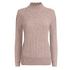 UTG Women's Fashion Elegant Pure Color Red Trendy Stylish Designer Sweater - Divine Inspiration Styles