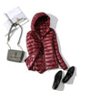 GODLIKE Women's Pure Color Trendy Autumn Winter Spring Fashion Ultralight Parka Jacket - Divine Inspiration Styles