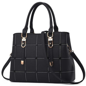 GRACE Design Women's Fashion Stylish Patchwork Designer Leather Handbag - Divine Inspiration Styles