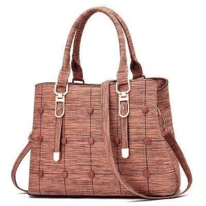 GRACE Design Women's Fashion Stylish Patchwork Designer Leather Handbag - Divine Inspiration Styles