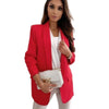 YIHA Women's Elegant Stylish Fashion Office Business Professional Green Blazer Jacket - Divine Inspiration Styles