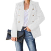 YIHA Women's Stylish Fashion Luxury Multi-Function Professional Office Double Breasted Blazer Jacket - Divine Inspiration Styles