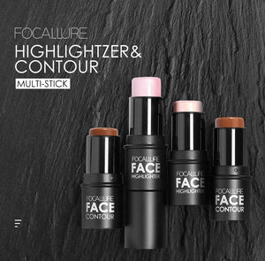 FOCALLURE Women's Facial Highlighter & Bronzer Stick Make Up Applicator - Divine Inspiration Styles