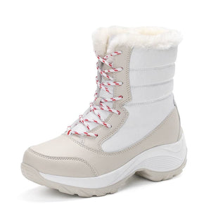 FLORENCE Design Women's Elegant Fashion Boots Cozy Plush Fur Boot Shoes - Divine Inspiration Styles