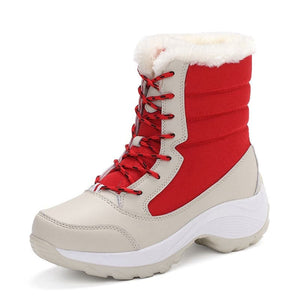 FLORENCE Design Women's Elegant Fashion Boots Cozy Plush Fur Boot Shoes - Divine Inspiration Styles