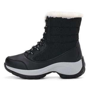FLORENCE Design Women's Elegant Fashion Boots Cozy Plush Fur Boot Shoes - Divine Inspiration Styles