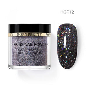 BORN PRETTY Women's Fashion Holographic Dip Nail Powder Gradient Dipping Glitter for Nails - Divine Inspiration Styles