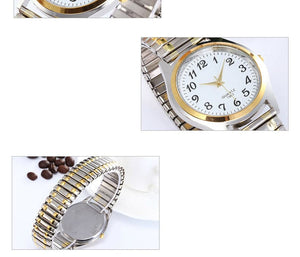 NELSON Design Men's & Women's Business Fashion Elastic Stretch Watch - Divine Inspiration Styles