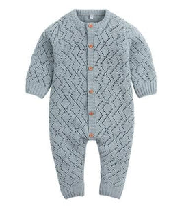 DOVICAISY Children's Fashion Trendy Knitted Romper Jumpsuit for Boys & Girls - Divine Inspiration Styles